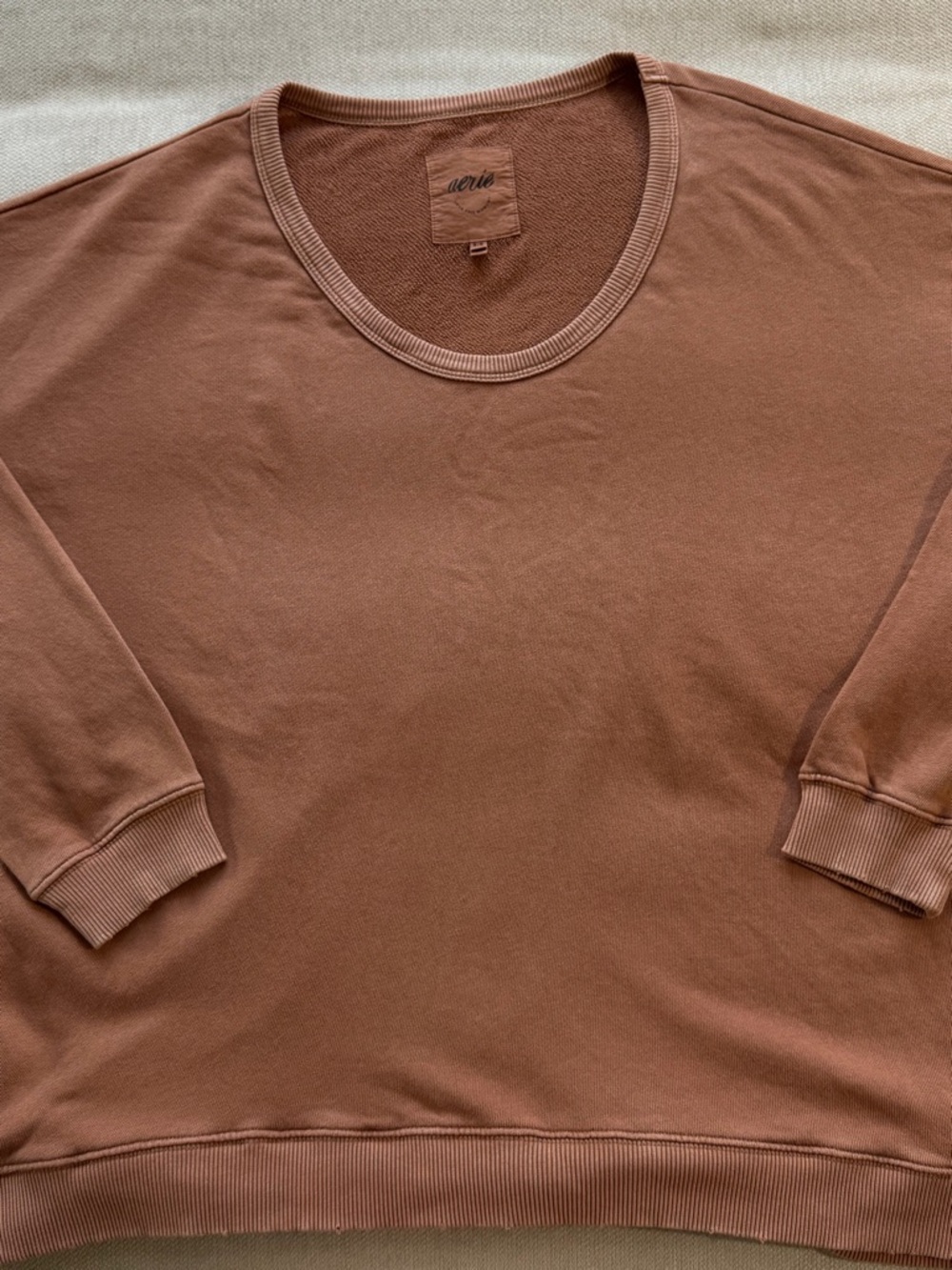 Aerie Crewneck Sweatshirt - Brown